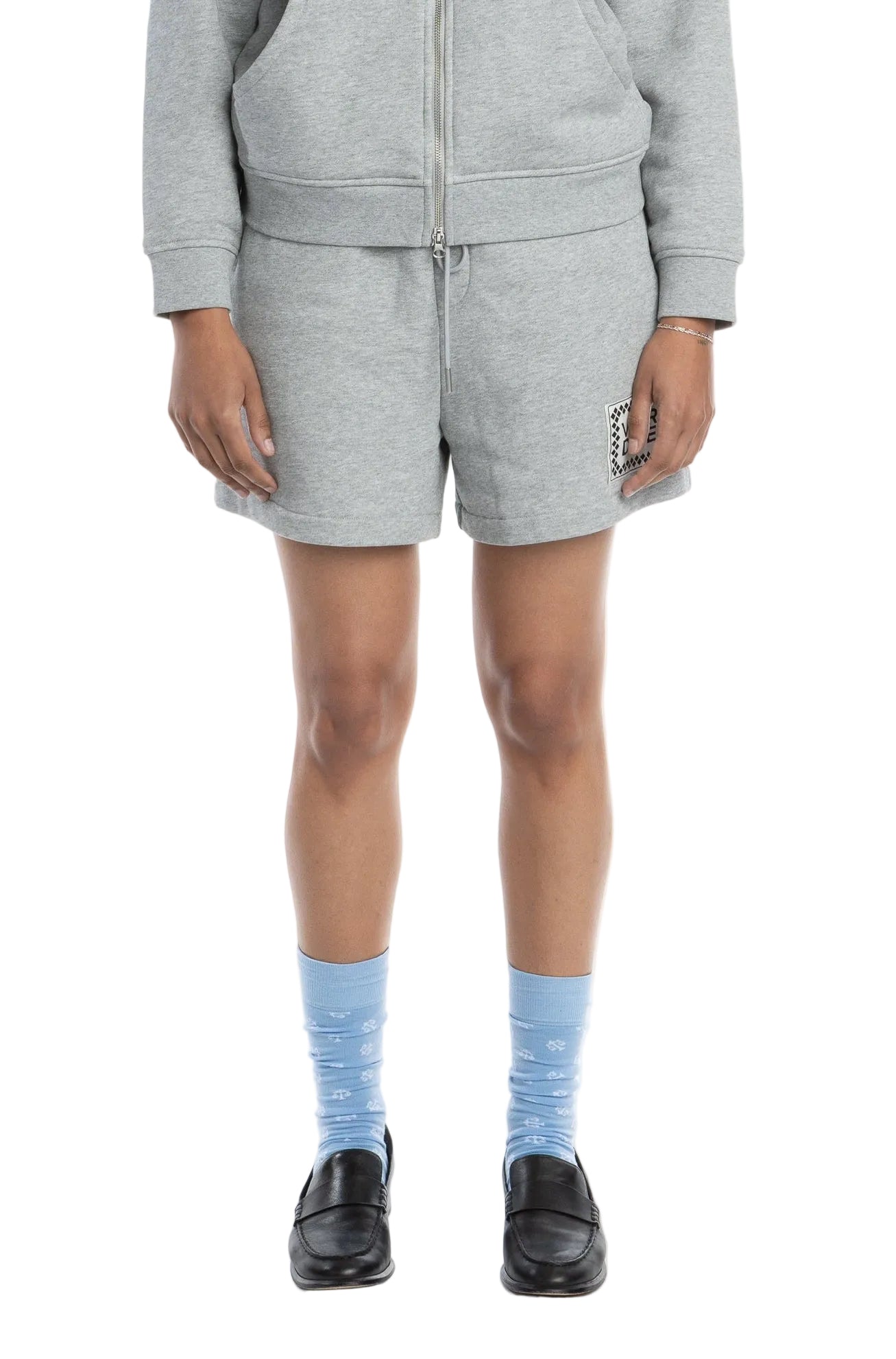 Balanced Monogram Pattern Socks