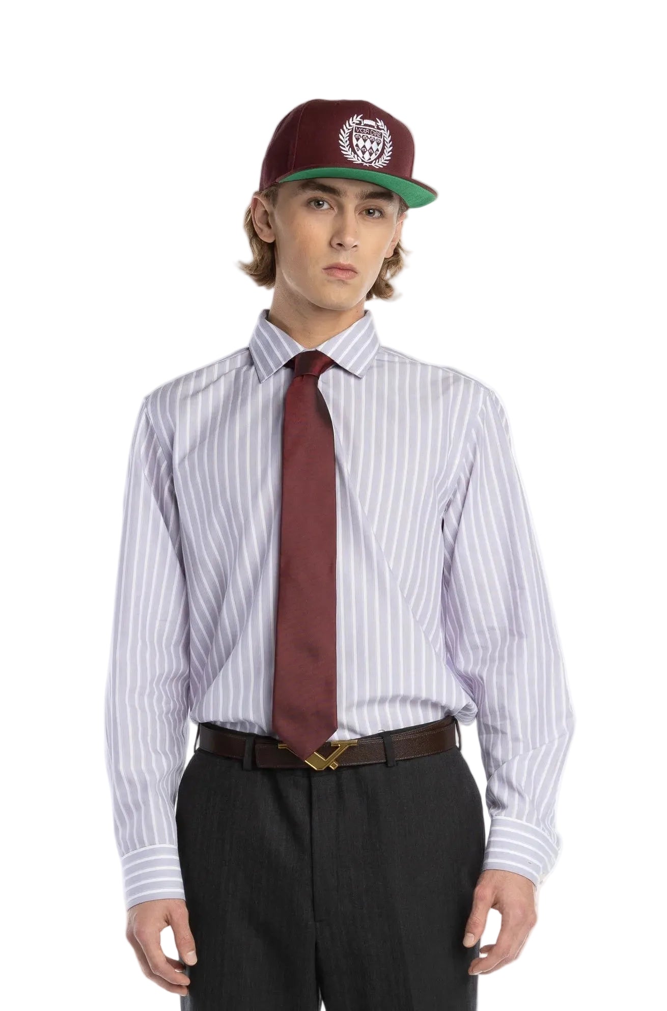Stripped Logo Tie