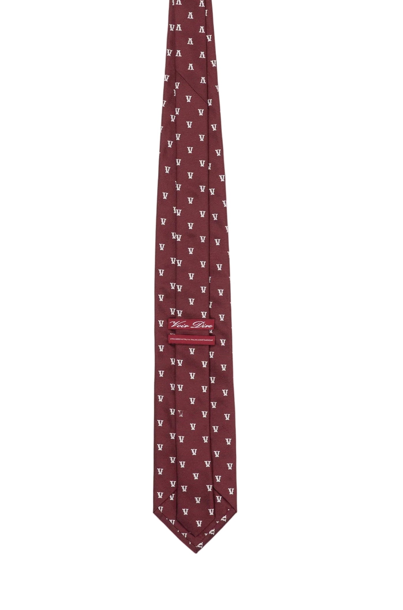 Monogram pattern Tie